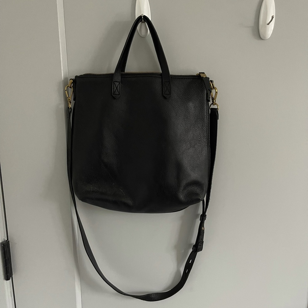 Madewell Zip Top Small Transport Crossbody